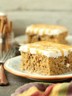 Pumpkin Spice Latte Poke Cake Picture