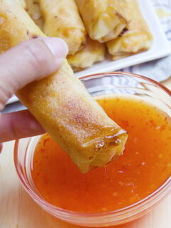 Sweet Chili Chicken Eggrolls Image