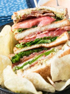 The Perfect BLAT with Spicy Candied Bacon Photo