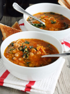 Tomato and Cannellini Bean Soup Pic