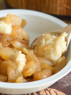 Gluten Free Caramel Apple Magic Cobbler Picture