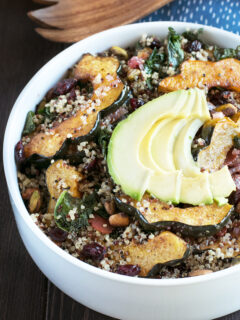 Harvest Acorn Squash Quinoa Salad Image