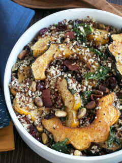 Harvest Acorn Squash Quinoa Salad Picture