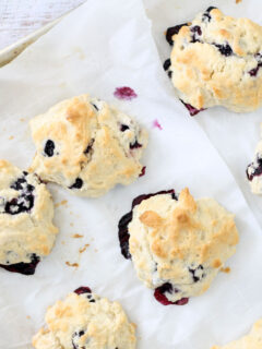 Homemade Starbucks Lemon Blueberry Scones Image