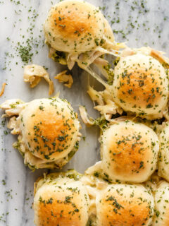Pesto Chicken Pull Apart Sliders Picture