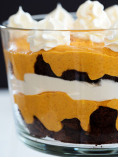 Pumpkin Brownie Trifle Picture