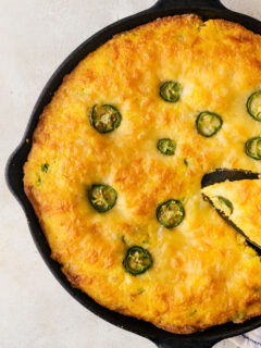 Skillet Jalapeno Cheddar Cornbread Image