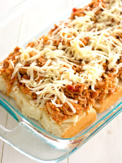 Slow Cooker Chicken Parmesan Sliders Image