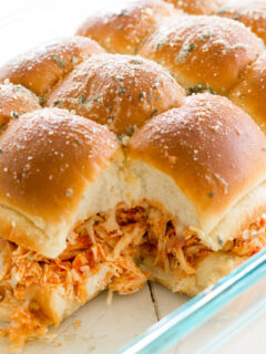 Slow Cooker Chicken Parmesan Sliders Photo