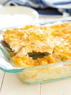 White Chicken Lasagna Picture