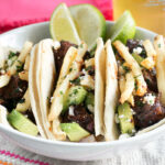 Carne Asada Steak Tacos with Fries Photo