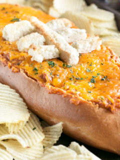Cheesy Pulled Pork BBQ Bread Dip Photo