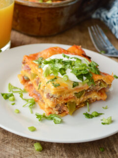 Enchilada Breakfast Casserole Image