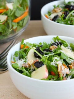 Fall Arugula and Apple Salad Photo
