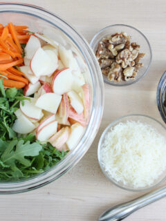 Fall Arugula and Apple Salad Picture