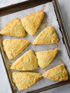 Garlic Herb and Cheddar Scones Image
