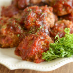 Gluten Free Slow Cooker Tangy Turkey Meatballs Photo