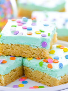 Gluten Free Sugar Cookie Bars Image