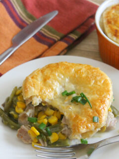 Leftover Turkey Puff Pastry Pot Pies Image