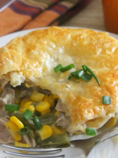 Leftover Turkey Puff Pastry Pot Pies Photo
