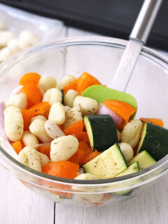 One Pan Roasted Gnocchi and Vegetables Picture