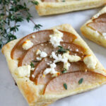 Pear Thyme Feta Tarts Photo