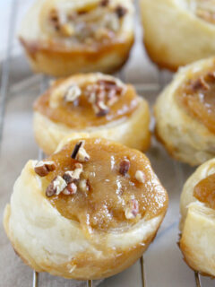 Pecan Pie Cinnamon Rolls Image