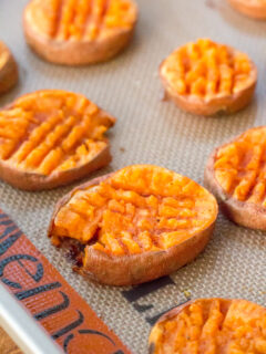 Smashed Sweet Potatoes Pic