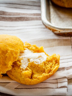 Whole Wheat Pumpkin Dinner Rolls Image