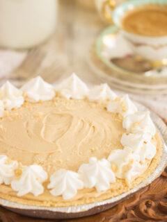 Double Layer No Bake Peanut Butter Cheesecake Picture