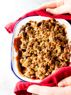 Healthy Cranberry Apple Crisp Picture