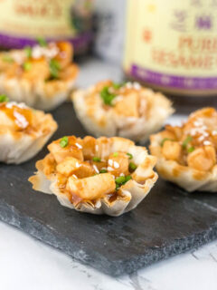 Hoisin Glazed Chicken Cups Photo