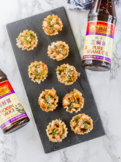 Hoisin Glazed Chicken Cups Picture