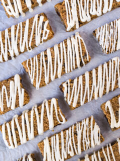 Iced Gingerbread Oatmeal Bars Picture