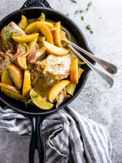 Maple Apple Pork Chops Image