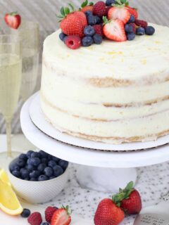 Mimosa Cake Picture