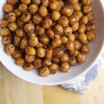 Pan Fried Chickpeas Photo