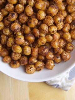 Pan Fried Chickpeas Photo