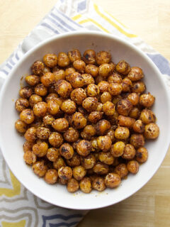 Pan Fried Chickpeas Pic