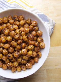 Pan Fried Chickpeas Picture