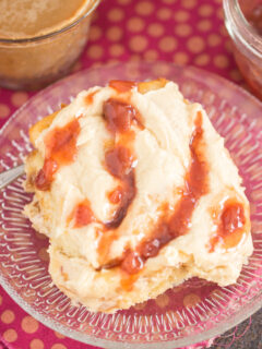 Peanut Butter & Jelly Sweet Rolls Pic