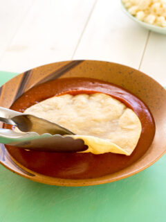 Queso Fresco Enchiladas Picture
