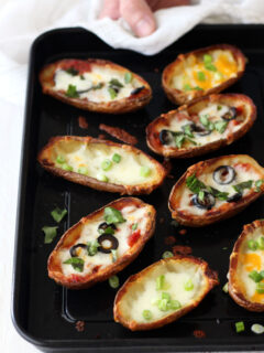 Toaster Oven Potato Skins Pic