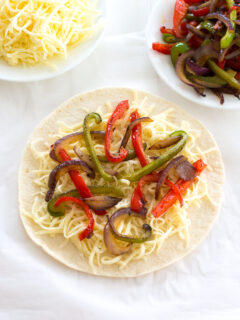 Veggie Fajita Quesadillas Pic