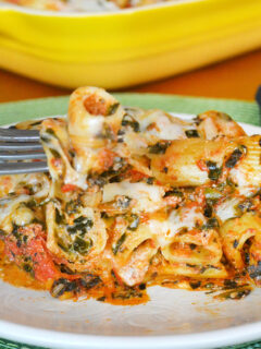 Baked Spinach Rigatoni Image