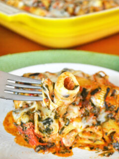 Baked Spinach Rigatoni Picture