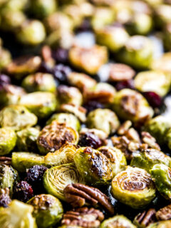 Cranberry Pecan Roasted Brussels Sprouts Picture