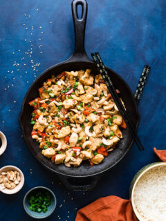 Easy Paleo Cashew Chicken Stir Fry Pic