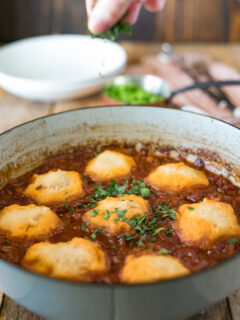 Mince and Dumplings Pic