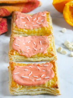 Orange Creamsicle Poptarts Picture